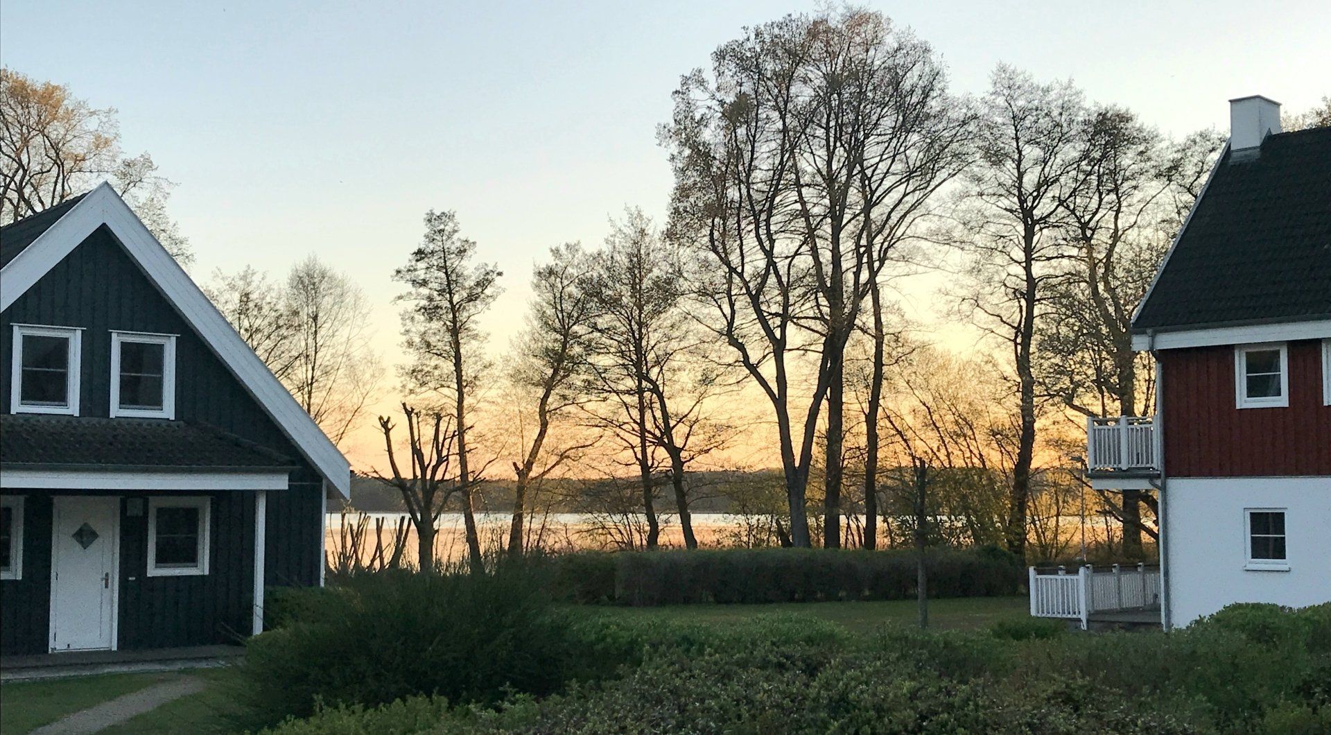 Sonnenuntergang über dem Scharmützelsee